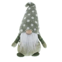 43cm Green Polka Dot Hat Christmas Gonk Figure
