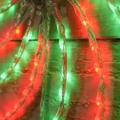 Outdoor Multi Function Christmas Spinner Silhouette, Red And Green LEDs -Twinkly Twinkly Store p045129 1 1