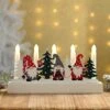 28cm Gonk Christmas Candle Bridge, Warm White LEDs -Twinkly Twinkly Store p047142 3