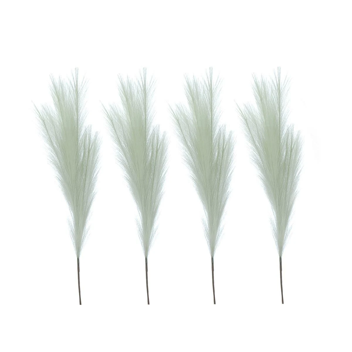 81cmWhite Faux Grass Stem Christmas Tree Decoration, 4 Pack 5 81cmWhite Faux Grass Stem Christmas Tree Decoration, 4 Pack - Image 3