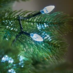 11.9m Indoor & Outdoor Traditional Diamond Christmas Tree Fairy Lights, 200 White LEDs -Twinkly Twinkly Store po36166 7