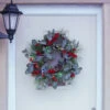 60cm Red Berry And Pinecone Christmas Wreath -Twinkly Twinkly Store tr069 5