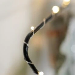 Premier® 50cm Battery Hanging Star With Silver Berry & Pinecones Christmas Decoration -Twinkly Twinkly Store tw213397 1