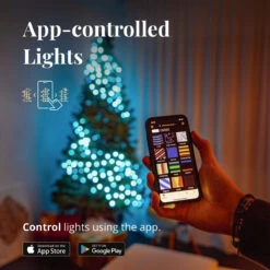 8m Smart App Controlled Twinkly Christmas Fairy Lights - Gen II -Twinkly Twinkly Store tws100stp buk 3 1