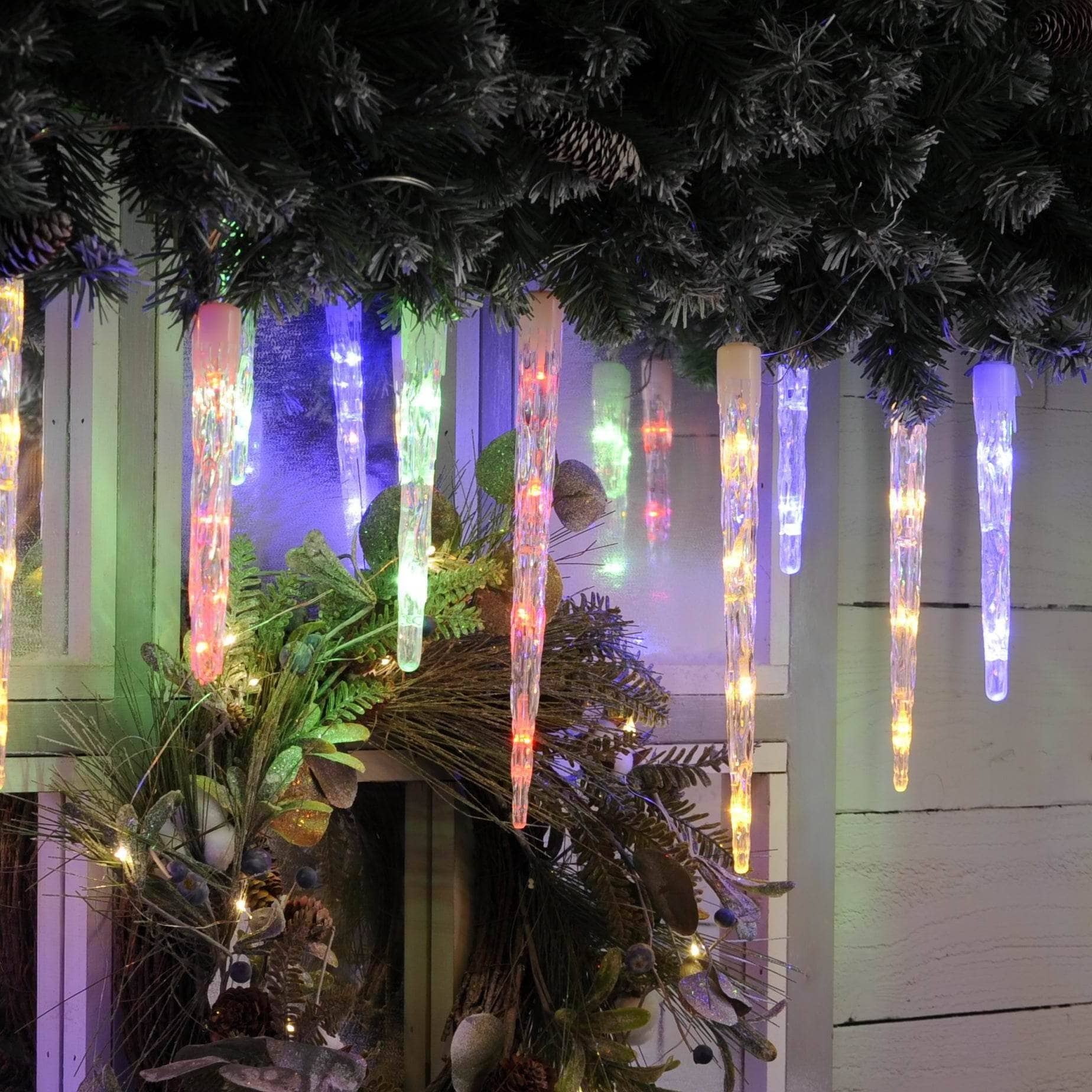 Xmas Deco Shop -Twinkly Twinkly Store Colour Changing Icicle Lights 6.9m 1